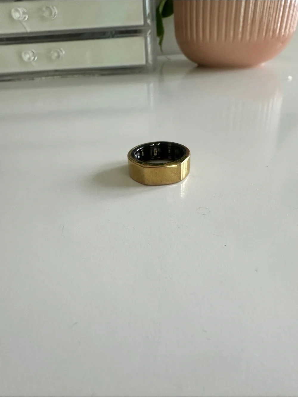 Oura Gold Tone Smart Ring